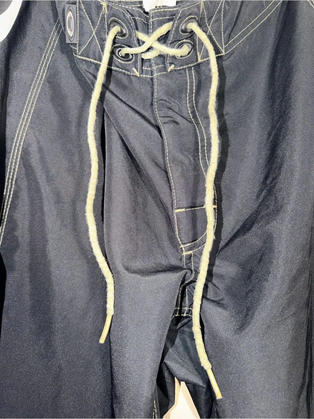 Vintage Y2K Oakley Software Spellout Board Shorts